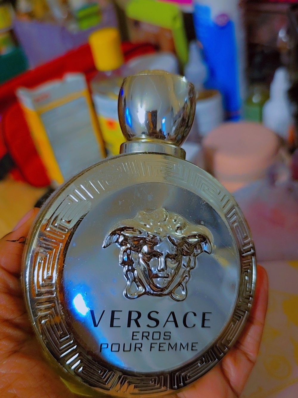 Versace Eros Pour Femme Women's Perfume - Silver Bottle
